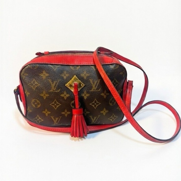 Louis Vuitton Handbags - Louis Vuitton Cherry Monogram Canvas Saintonge Crossbody Bag